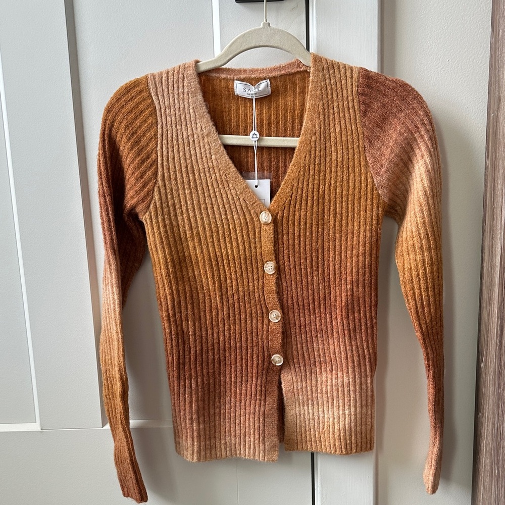 Sage the label cardigan NWT